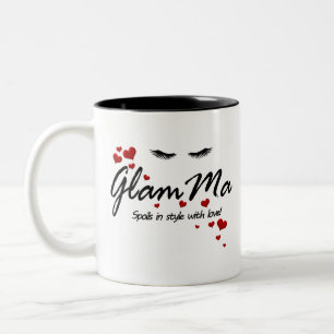 GlamMa bytar Två-Tonad Mugg