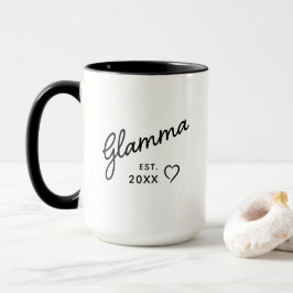 Glamma Etableringsdatum Modern familj Mugg