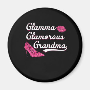 Glamma Glamoral Grandma Mors dag Magnet