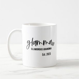 Glamma Glamourous Grandma, Etablerad 2023 Kaffemugg