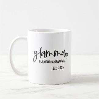 Glamma Glamourous Grandma, Etablerad 2025 Kaffemugg