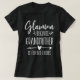 Glamma | Mormor för gammal Dam T Shirt (Design framsida)
