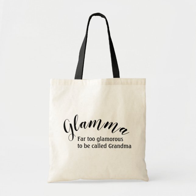 Glamma Tote Bag Tygkasse (Framsidan)