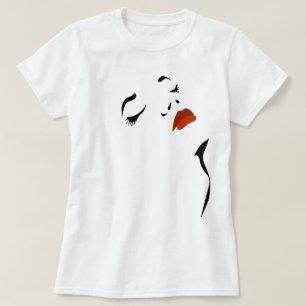 Glamor Ansikte T-Shirt