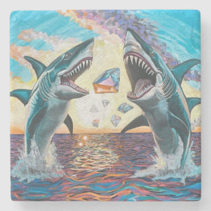 Glamor Chomp-Shark Breaching for Shiny Gems- Stenunderlägg