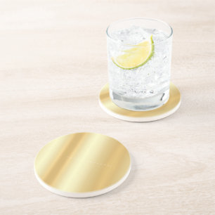 Glamor Faux Guld Blank Modern Template-Anpassnings Underlägg
