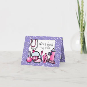 Glamor Girl Birthday (pd) Tack Kort