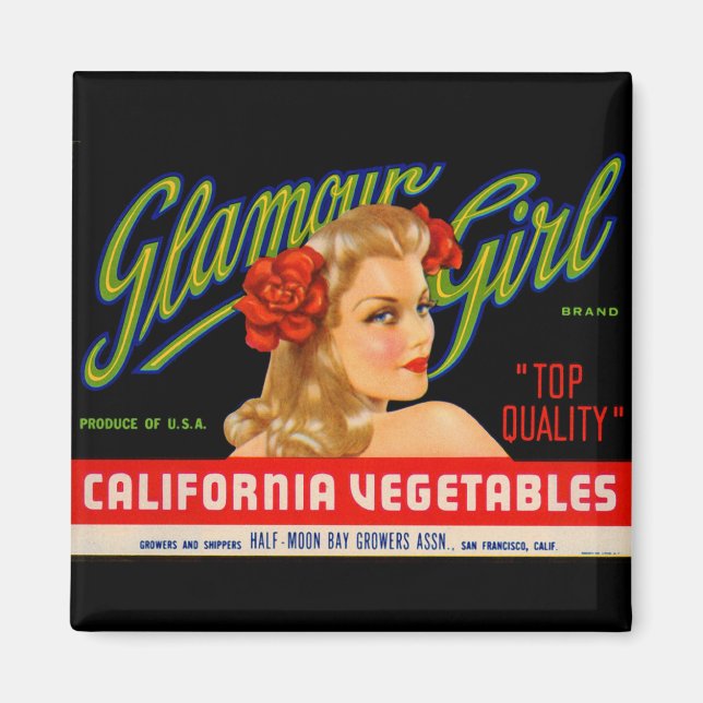 Glamor Girl Magnet (Framsidan)