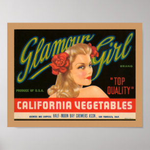 Glamor Girl Poster