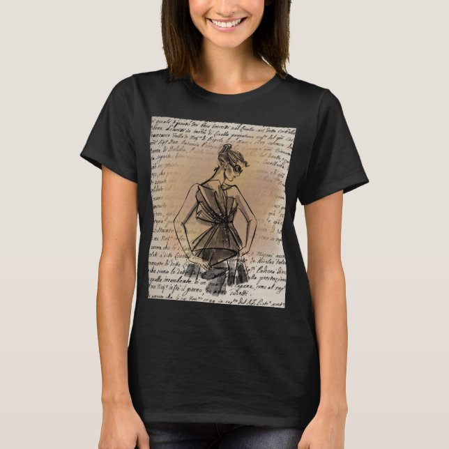 Glamor Girl T-shirt (Framsida)