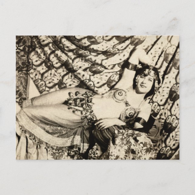 Glamor Girl Vykort (Framsida)