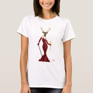 Glamor Hjort i Marsala 2 T Shirt