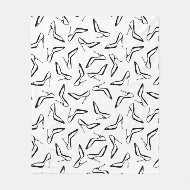 Glamor Högklackar Hand plockade Fleecefilt (Framsidan)