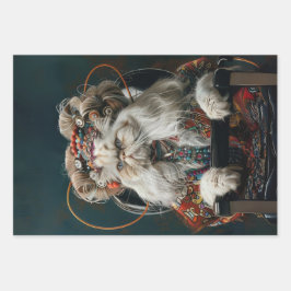 Glamor-katter i Salon Decoupage