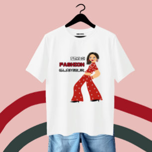 Glamor kvinna t shirt