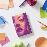 Glamor målad mauve mode ansikte iPad mini skydd<br><div class="desc">Söt mode-grafik gör att ansikte anpassar sig efter ditt namn och din ursprungliga version. Sophia S. En perfekt-gåva till älskare i mode och skulle vara förebilder. Ursprunglig design av Sarah Trett.</div>