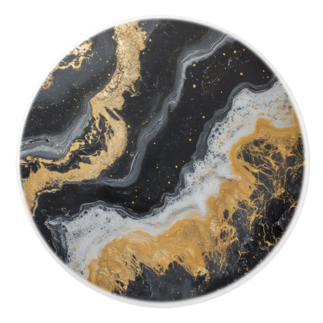 Glamor Marble Mönster Knopp (Framsidan)