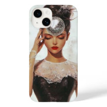 Glamor- och Disco-utskrift | Elegant Mode Art