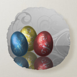 Glamor-Påskägg - Rund fyllning Kudde