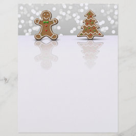 Glamor Pepparkaksgubbe och Träd - Letterhead