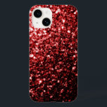 Glamor Red Glitter sparkles<br><div class="desc">Glamor Red Glitter sparkles Fodral-Mate iphone case. Vackra glamorösa,  blanka glitter-gnistor. Foto av Red sparkles inte glitter!</div>