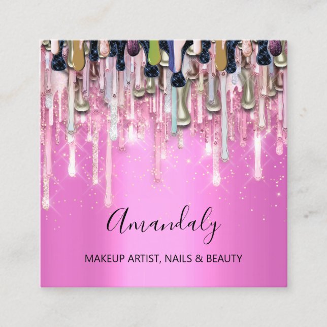 Glamor som körts i Guld: Kort den Gnistran (Framsida)