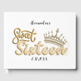 Glamoral Girly Gnistra Sweet sixteen Keepsaké Gästböcker