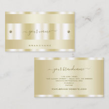Glamoral Guld-effekt med Cute Tiny Faux Diamonds