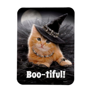 Glamoral Witch Kitten Magnet