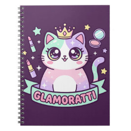 Glamoratti Katt Anteckningsbok