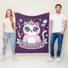 Glamoratti Katt Fleecefilt