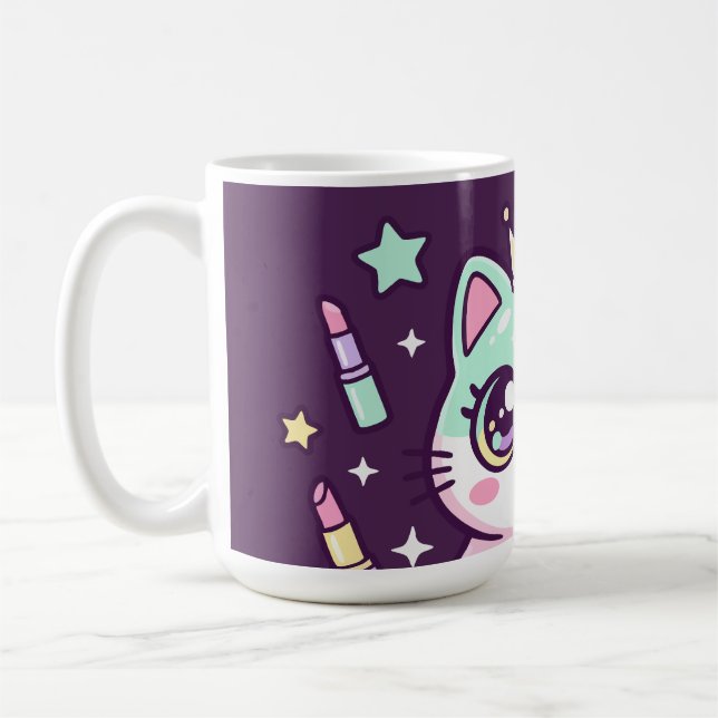 Glamoratti Katt Kaffemugg (Vänster)