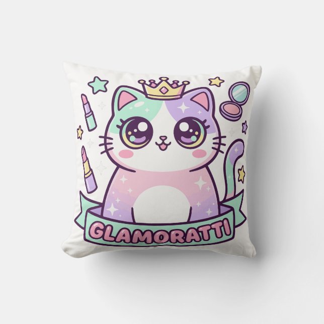 Glamoratti Katt Kudde (Framsida)