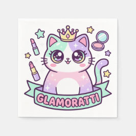 Glamoratti Katt Pappersservett