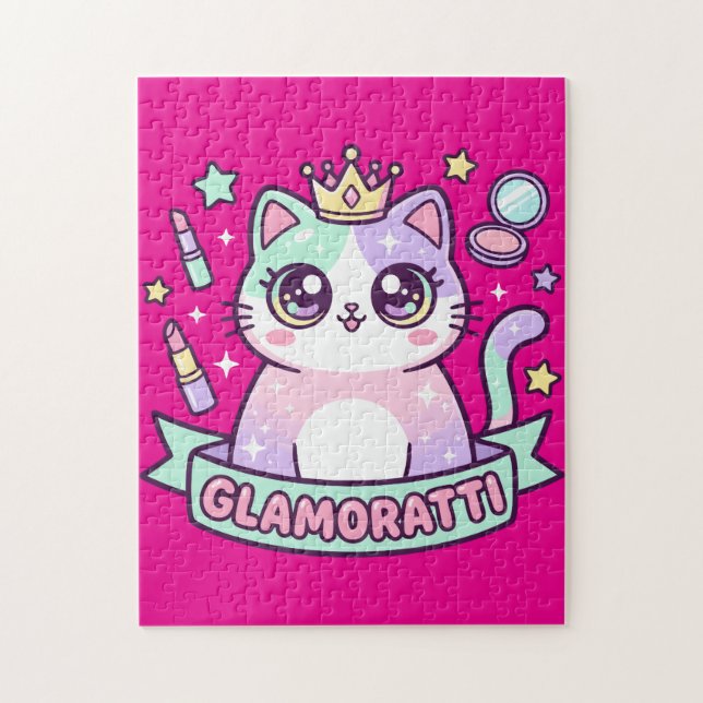 Glamoratti Katt Pussel (Vertikal)