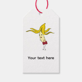 Glamorös banan, banantema presentetikett