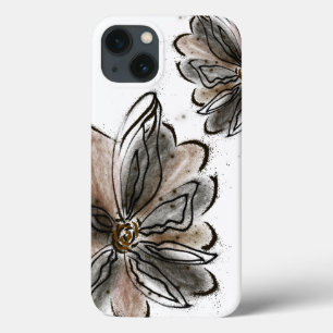 Glamorös brun blomstavning