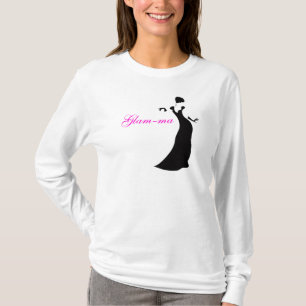 Glamorös Glam-Morsor stolt ny farmorchic T Shirt