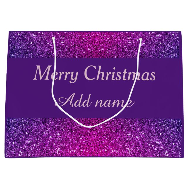 Glamorös personlig speciell julklapp (Framsidan)