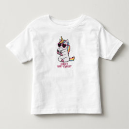 Glamorös & sassig enhörning  t shirt