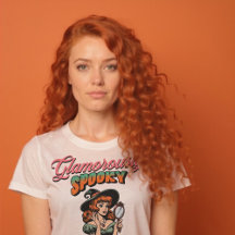 Glamoröst Spooky Vintage Witch Halloween Shirt
