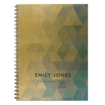 GLAMOROUS AQUA BLUE GULD FAUX TRIANGULAR MÖNSTER