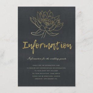 GLAMOROUS BLEK GULD BLUE BLACK LOTUS INFORMATION TILLÄGGSKORT