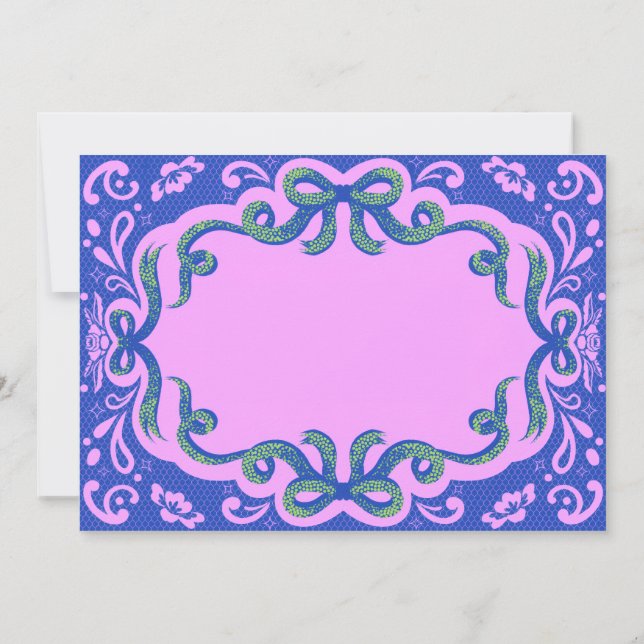 Glamorous Greetings Anteckningskort (Baksida)