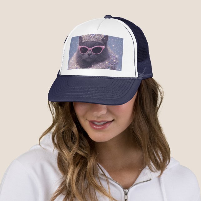 Glamorous Queen Cat Sparkling Fantasy Portrait     Keps (In Situ)