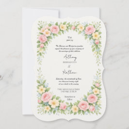 Glamorous Regency Garden Wedding by Bridgerton Inbjudningar