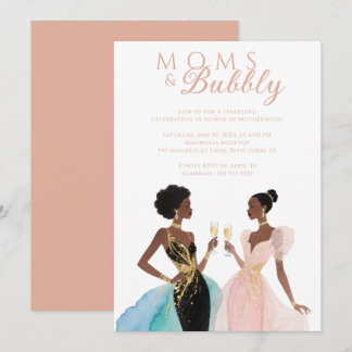 Glamorous Vintage Moms & Bubbly Brunch TMF26 Inbjudningar