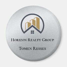 Glamors Silver | Black and White Real Gods Magnet