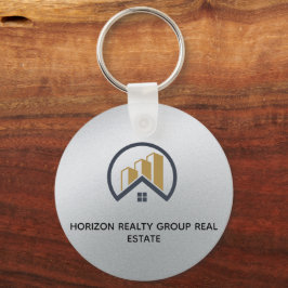 Glamors Silver | Black and White Real Gods Nyckelring