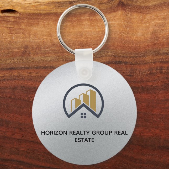 Glamors Silver | Black and White Real Gods Nyckelring (Framsida)